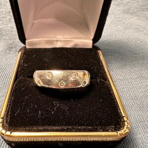 Diamonique CZ Epiphany Clad Dot Ring